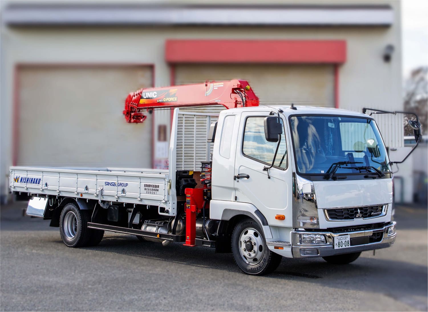 4tユニックの写真-前方